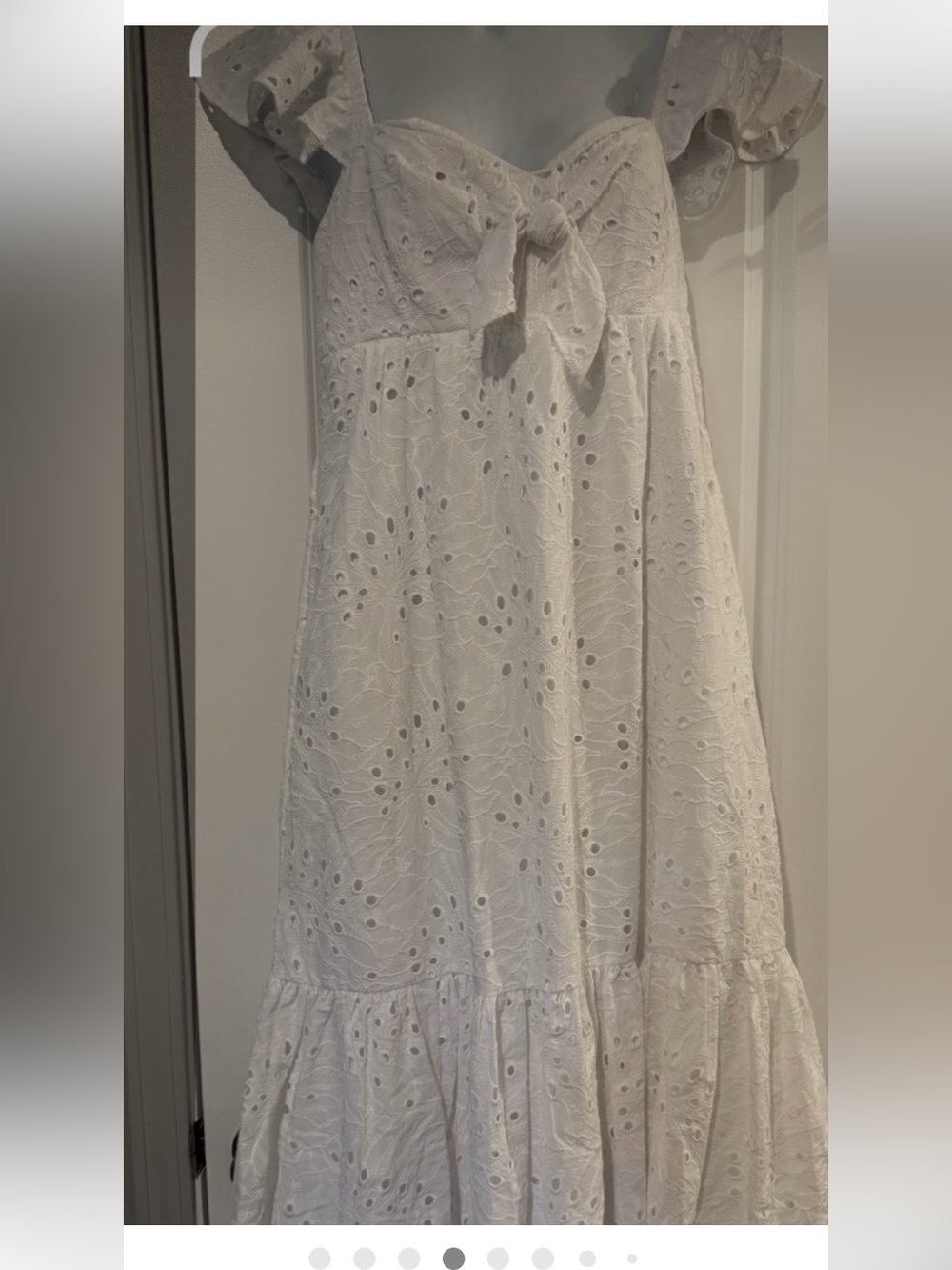 NWT Lily Pulitzer dress babydoll coquette cottage core maxi eyelet tier square